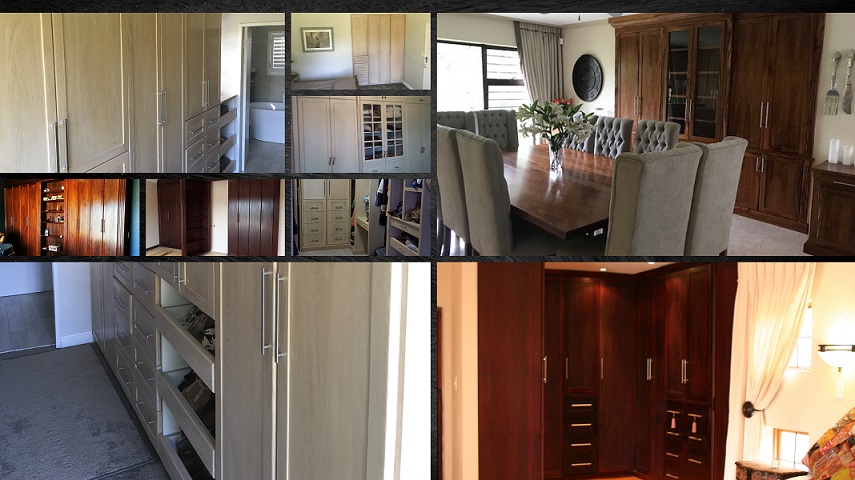 BIC Built-in-cupboards shoe-racks Solid wood custom design carpenter Gauteng carpenter-and-sons