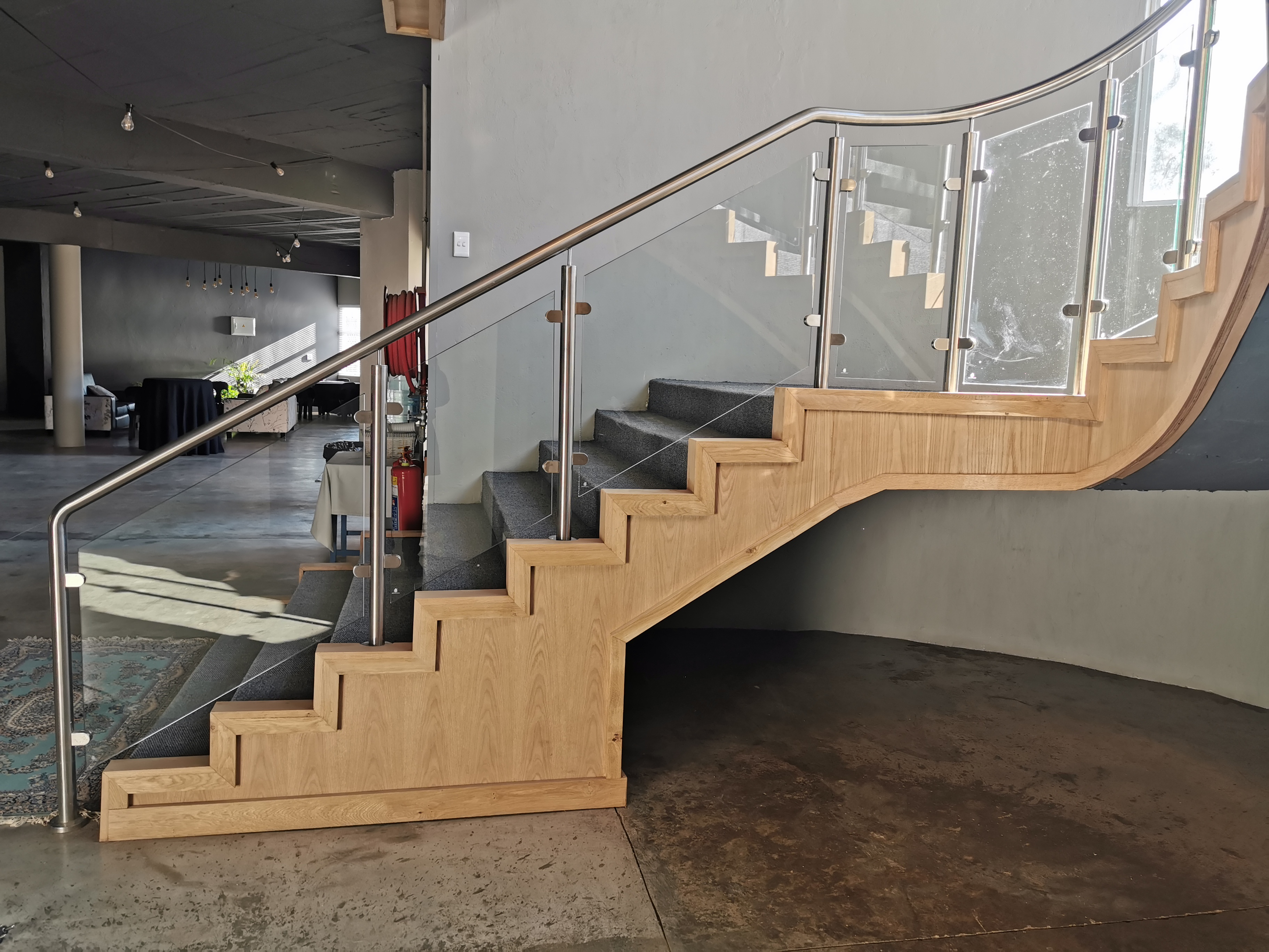 Staircase cladding
